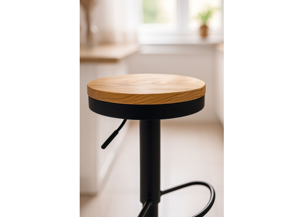 Taburete Kivin Asiento Madera