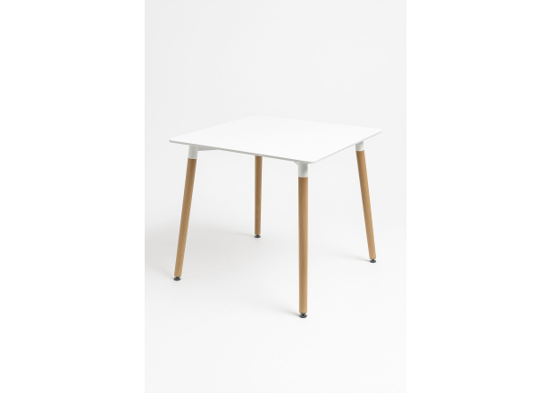 Mesa Nera Cuadrada 80 cm