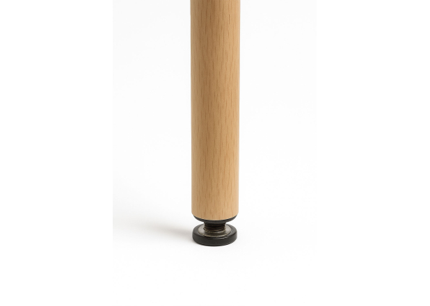 Mesa Nera Cuadrada 80 cm