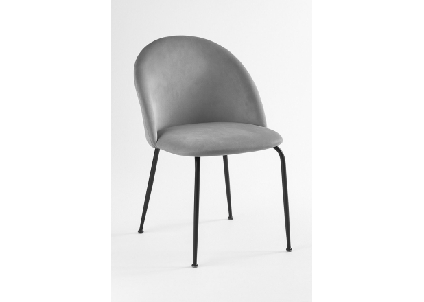 Silla Black Nilda Terciopelo