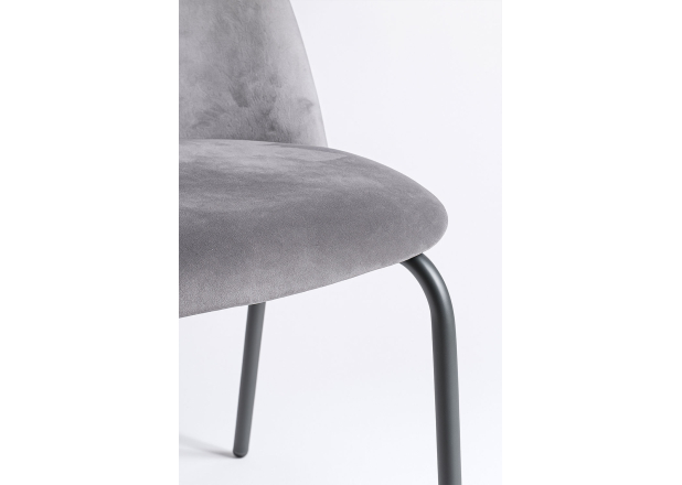 Silla Black Nilda Terciopelo