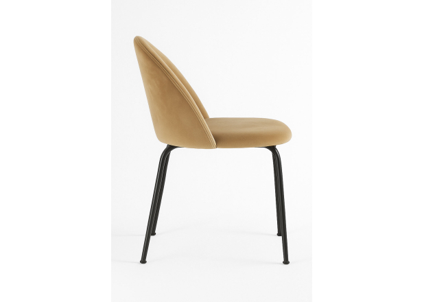 Silla Black Nilda Terciopelo