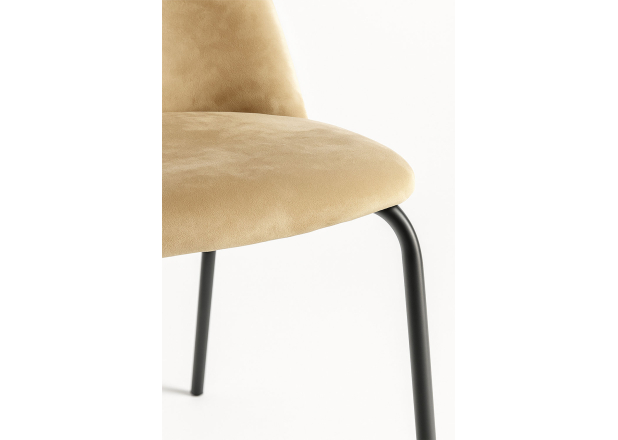 Cadeira Black Nilda Veludo