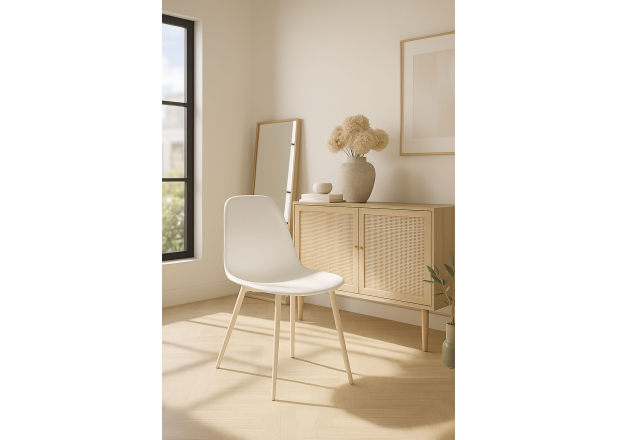 Cadeira White Leo Poliester