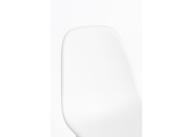 Silla White Leo Polipiel