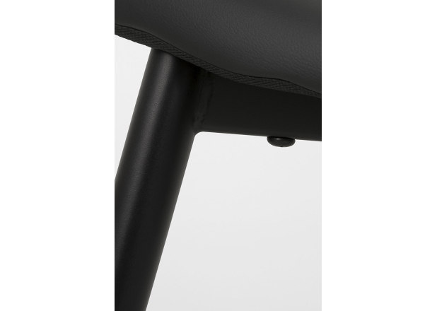 Cadeira Black Leo Couro Sintético