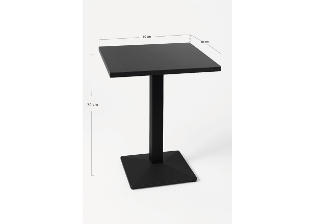 Mesa Tunka Black 60 cm