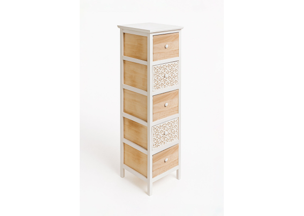 Cajonera Estrecha Lanosy 5 Cajones