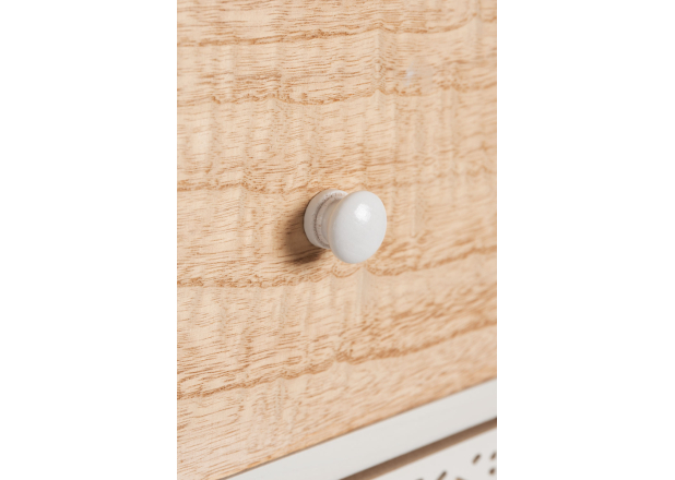 Cómoda Estreita Lanosy 4 Gavetas