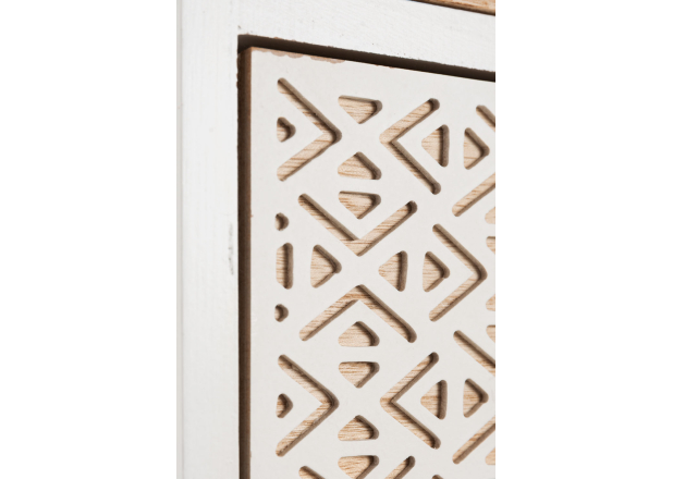 Cómoda Estreita Lanosy 4 Gavetas