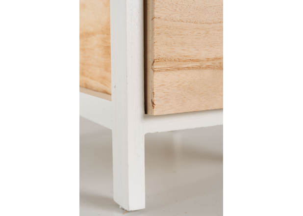 Cómoda Estreita Lanosy 4 Gavetas