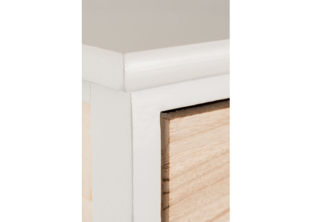 Cómoda Estreita Lanosy 4 Gavetas