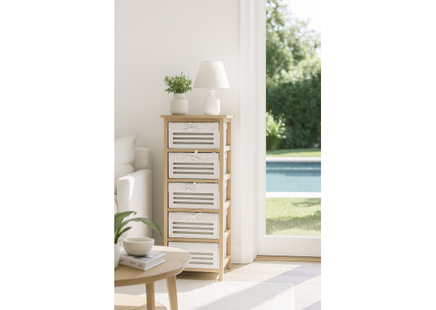 Cajonera Ancha Shomni 4 Cajones
