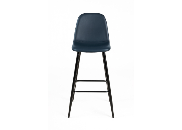 Taburete Black Leo Polipiel