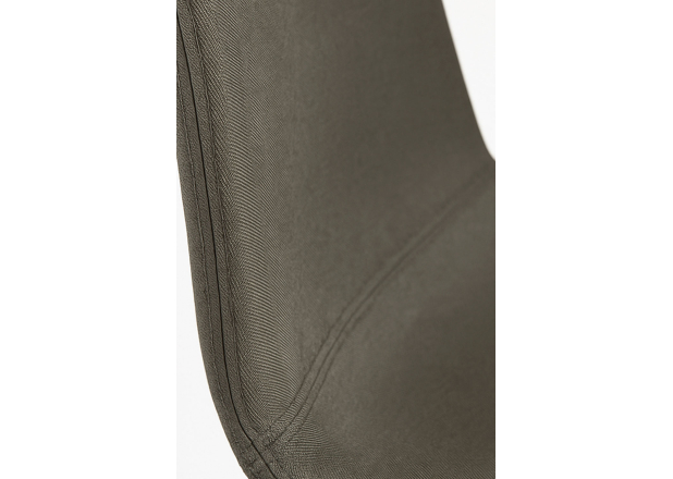 Taburete Black Leo Tela