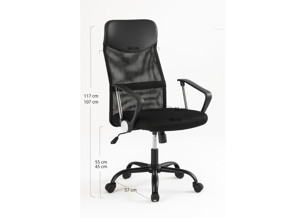 Silla Canvas Black Edition