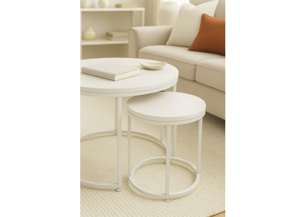 Conjunto de 2 mesas Renty Center