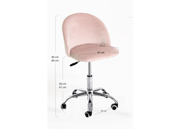 Silla Timy Terciopelo Office