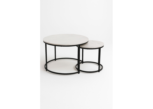 Conjunto de 2 mesas Renty Center