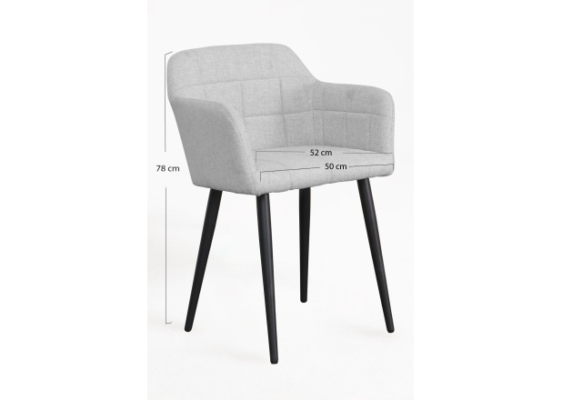 Silla Viroma Tela
