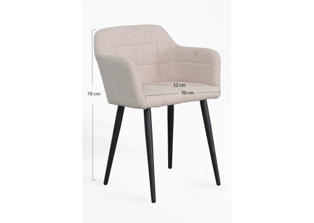 Silla Viroma Tela
