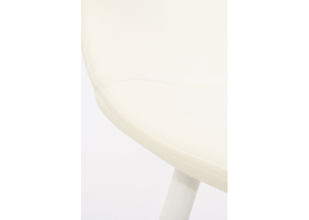 Silla White Leo Tela