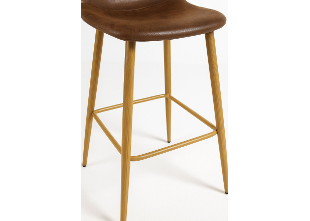 Banco Leo Couro Sintético