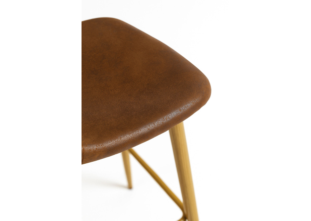 Banco Leo Couro Sintético