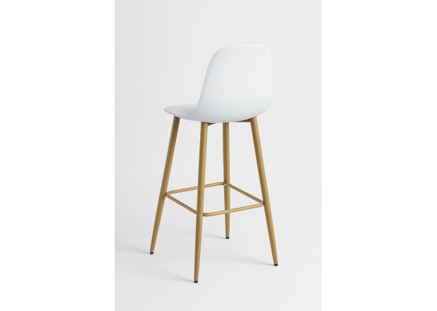 Pack 4 Bancos Leo Couro Sintético