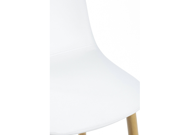 Pack 4 Bancos Leo Couro Sintético