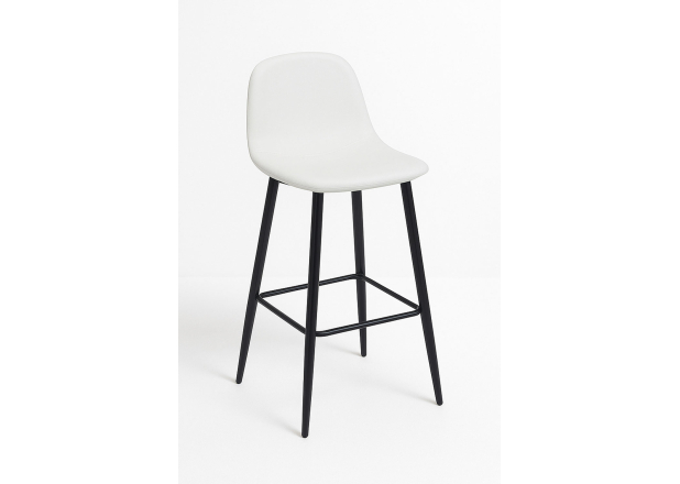 Banco Black Leo Couro Sintético