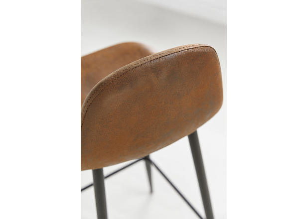 Pack 4 Taburetes Black Teok Polipiel