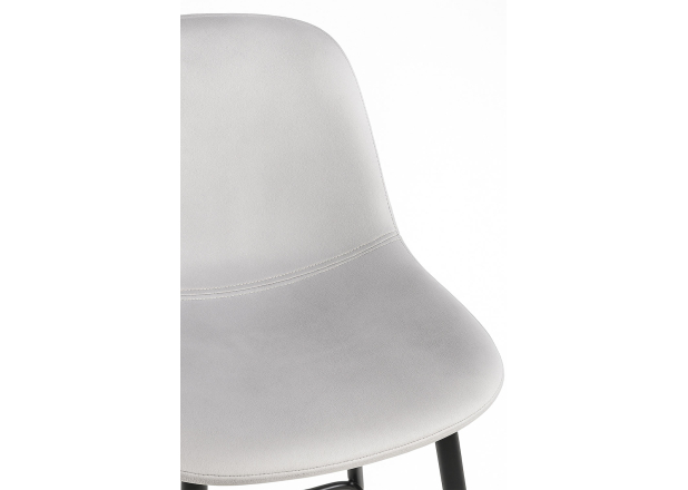 Taburete Black Leo Terciopelo