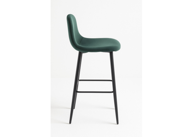 Taburete Black Leo Terciopelo