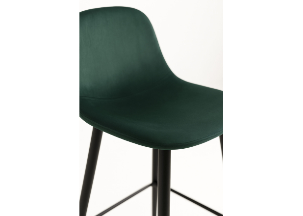 Taburete Black Leo Terciopelo