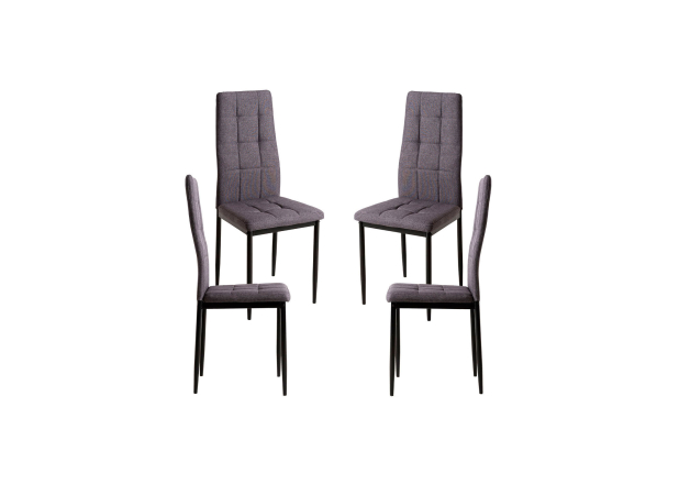 Pack 4 Cadeiras Clentor Tecido