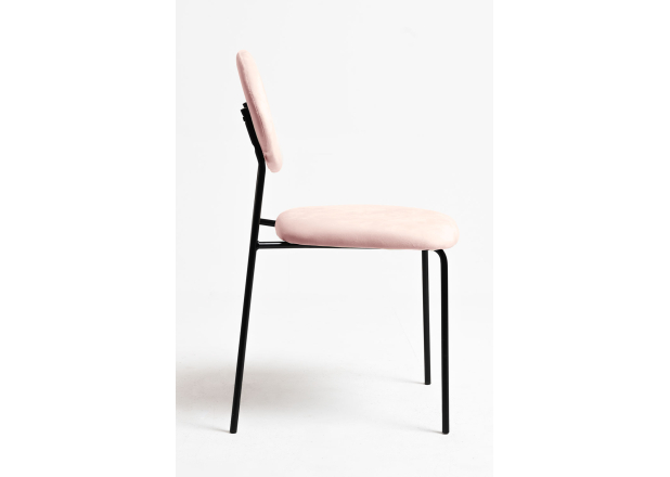 Silla Dalti Black Terciopelo