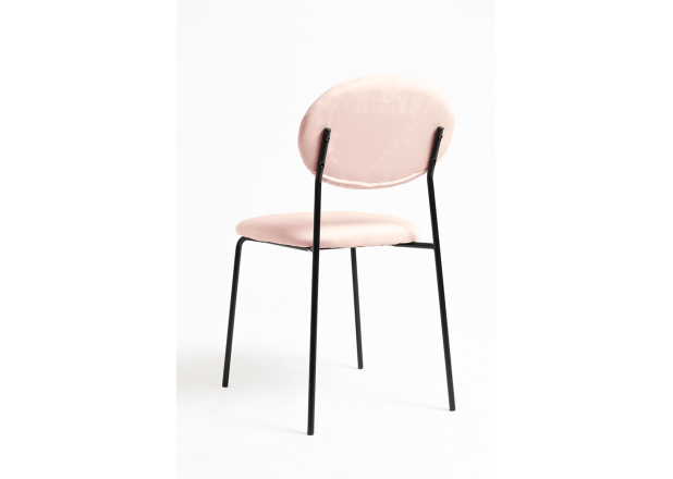 Silla Dalti Black Terciopelo