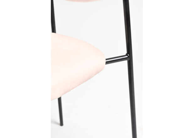 Silla Dalti Black Terciopelo