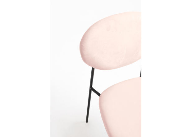 Silla Dalti Black Terciopelo