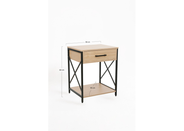 Mesita de Noche con cajón Lysle
