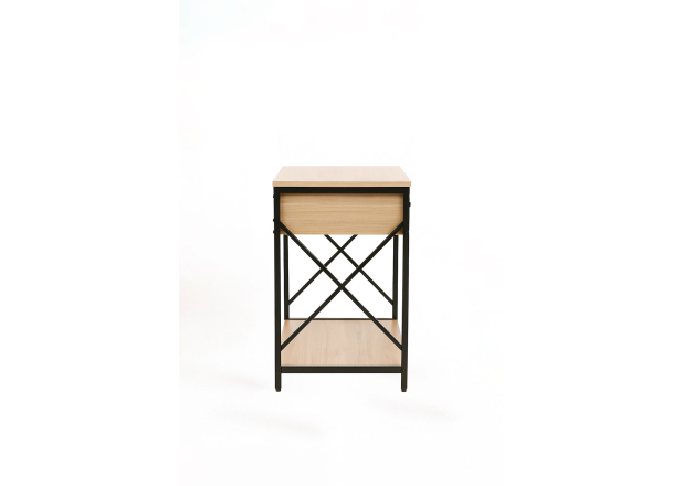 Mesa de cabeceira Lysle com gaveta