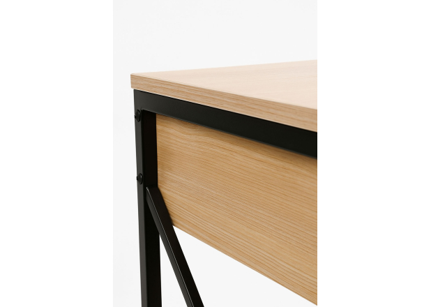 Mesa de cabeceira Lysle com gaveta