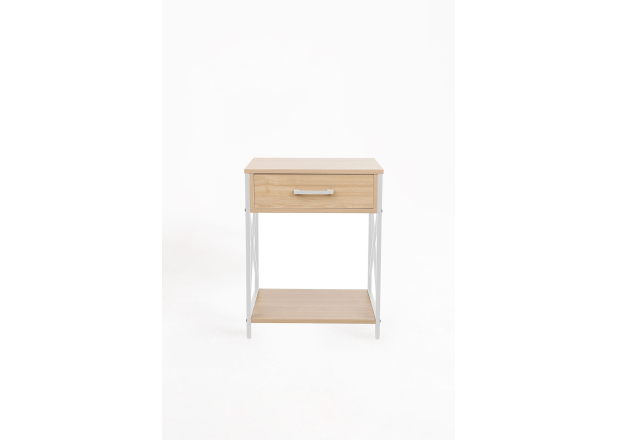 Mesa de cabeceira Lysle com gaveta