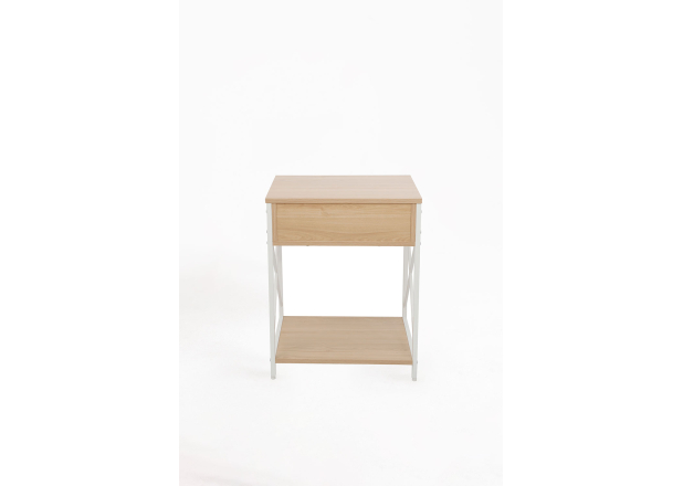 Mesa de cabeceira Lysle com gaveta