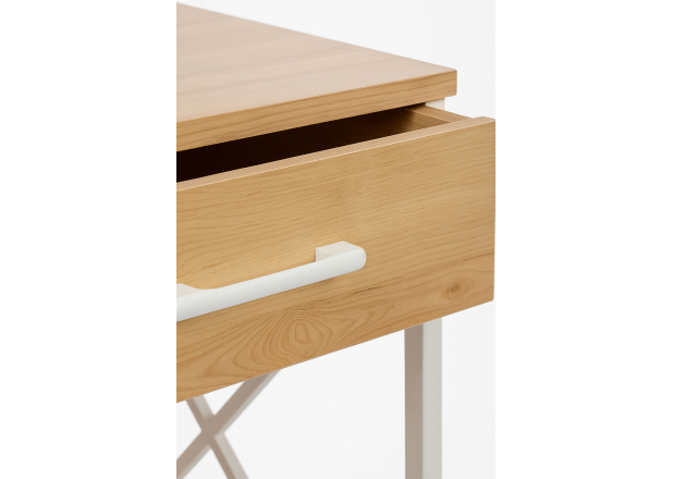 Mesa de cabeceira Lysle com gaveta