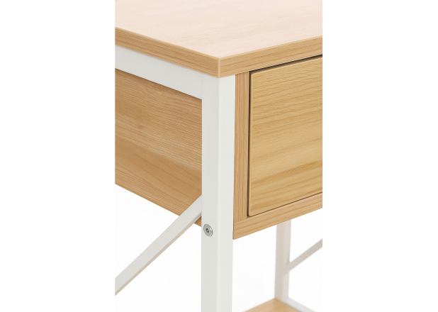 Mesa de cabeceira Lysle com gaveta