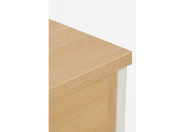 Mesa de cabeceira Lysle com gaveta