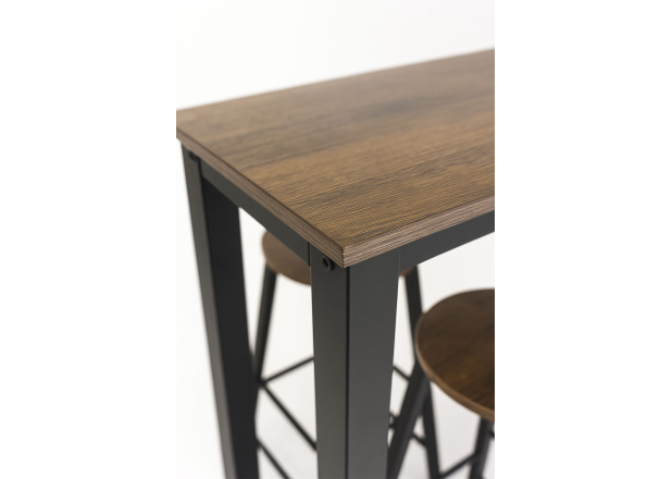 Set Bar Mesa Alta + 2 Taburetes Conty