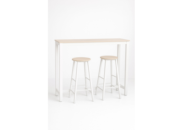 Set Bar de mesa alta + 2 bancos Conty